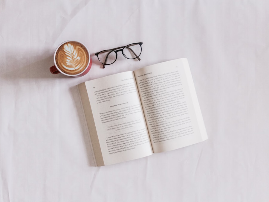 A reader enjoying a book